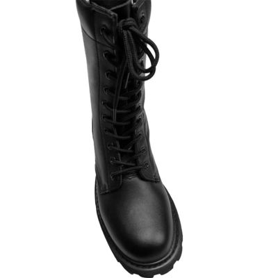 US Taille 6,5-12,5 Chaussures de randonnée en cuir noir pour hommes avec toile et doublure en maille durables