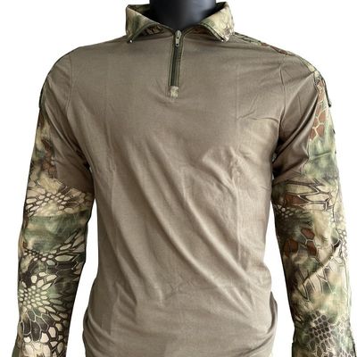 Vêtement extérieur respirant Vêtement de grenouille noire vert olive avec 4 saisons et TWILL