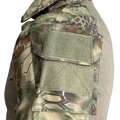 Vêtement extérieur respirant Vêtement de grenouille noire vert olive avec 4 saisons et TWILL