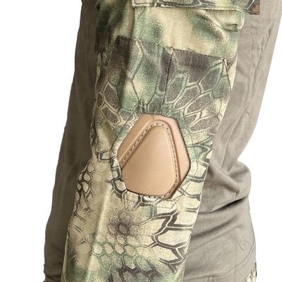 Vêtement extérieur respirant Vêtement de grenouille noire vert olive avec 4 saisons et TWILL