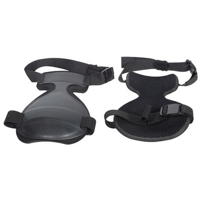 Une paire américaine de genouillons noirs et bruns pour une protection ultime en plein air