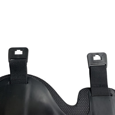 Une paire américaine de genouillons noirs et bruns pour une protection ultime en plein air