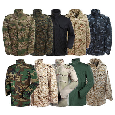 Veste de combat tactique de camouflage sur bois pour hommes pour l'entraînement en plein air en hiver