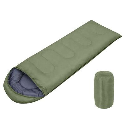 Camping en plein air Essentiel Couleurs personnalisées étanches Gros sac de couchage avec coton chaud