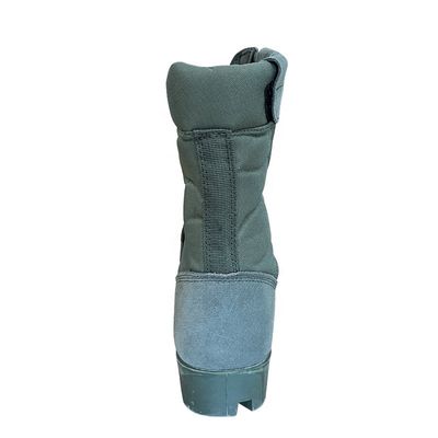 Chaussures de sport en cuir de vache bleu et en caoutchouc pour hommes Confortables chaussures de longueur de cheville