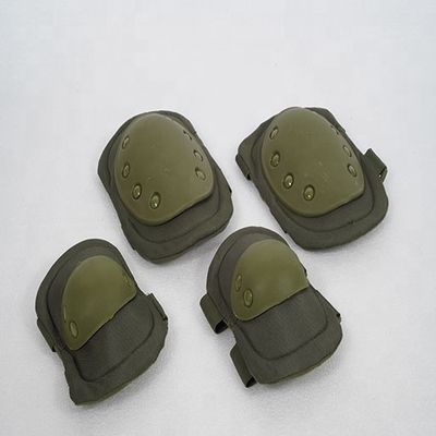 Protection de base Coquille dure Coude et genou pour la sécurité du corps Vert