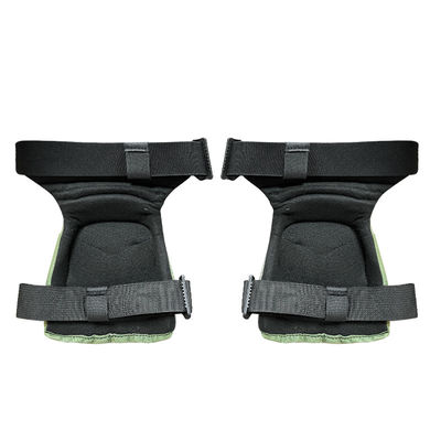 Protection de base Les genoux et les coudes Enveloppes de sécurité vertes flexibles Noir pour adultes