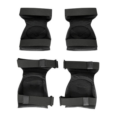 Protection des articulations du corps avec des genoux et des coudes verts flexibles en coton polyester