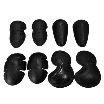 Protecteurs de motocyclette à rebond lent professionnel certifié CE pour compétition 254*158mm