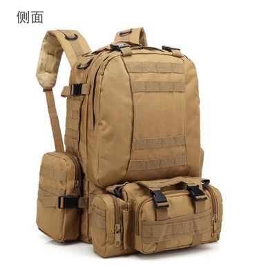Sac à dos en tissu oxford 55L 600D étanche à l'eau et à l'humidité pour les activités sportives
