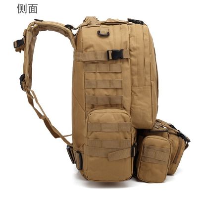 Sac à dos en tissu oxford 55L 600D étanche à l'eau et à l'humidité pour les activités sportives