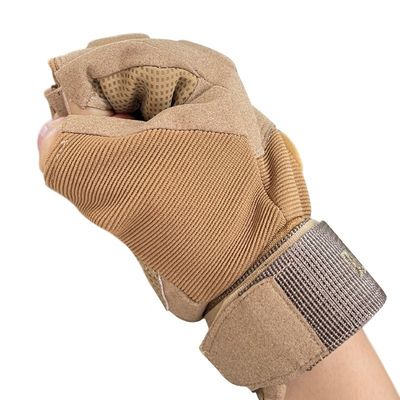 Matériau en fibres résistant à l'usure Gants d'entraînement sportif à demi-doigt pour activités de plein air