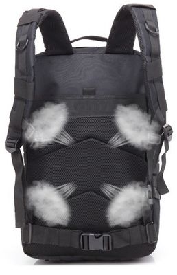 Acceptation du logo 45L sac à dos en tissu oxford imperméable à l'eau et à l'humidité pour les voyageurs