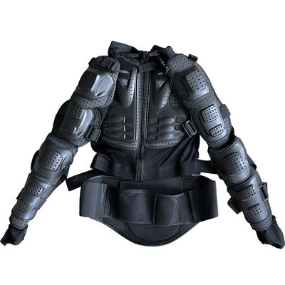 Protecteur tout-terrain, combinaison de moto noire avec taille M et autres protecteurs