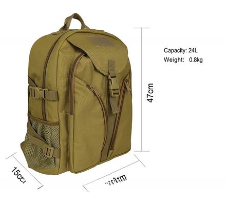 Sac à dos imperméable pour les sports de plein air et le camping Normcore Style intérieur Poche fermeture à glissière