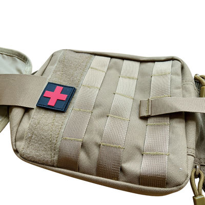 Sac de rangement de la trousse de premiers soins de couleur kaki pour les médicaments
