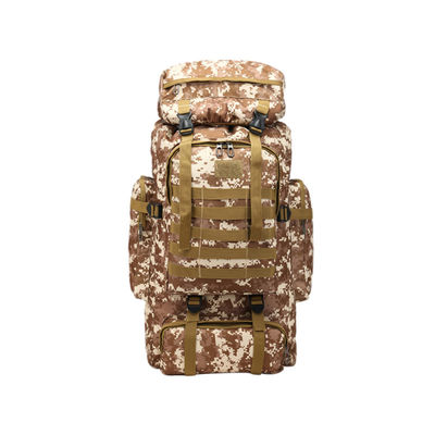 Sac à dos portable multifonctionnel 80L personnalisé avec un grand emplacement et une conception imperméable