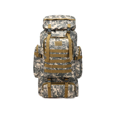 Sac à dos portable multifonctionnel 80L personnalisé avec un grand emplacement et une conception imperméable