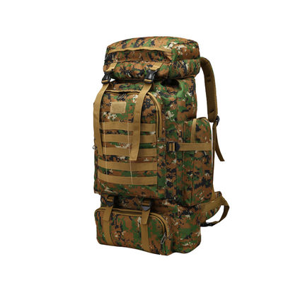 Sac à dos portable multifonctionnel 80L personnalisé avec un grand emplacement et une conception imperméable