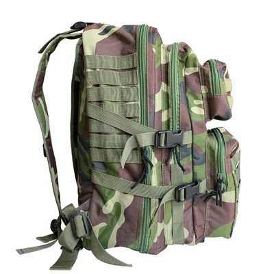19*4*9cm imperméable à l'eau survie de randonnée Black Molle Système sac à dos pour les voyages en plein air