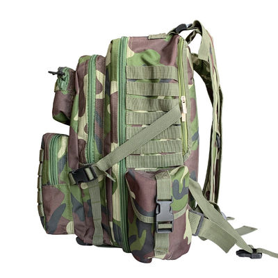19*4*9cm imperméable à l'eau survie de randonnée Black Molle Système sac à dos pour les voyages en plein air