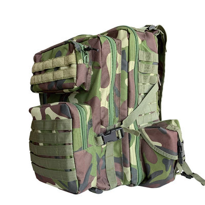 19*4*9cm imperméable à l'eau survie de randonnée Black Molle Système sac à dos pour les voyages en plein air