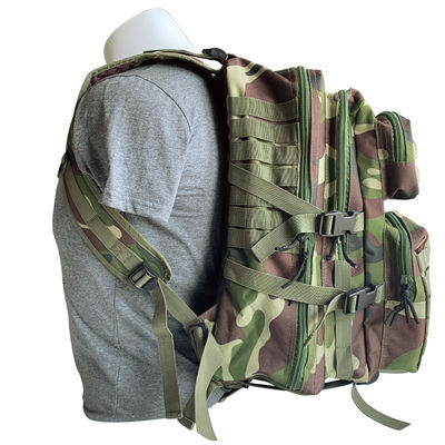 19*4*9cm imperméable à l'eau survie de randonnée Black Molle Système sac à dos pour les voyages en plein air