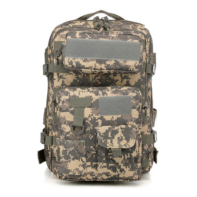 Sac à dos multi-fonctionnel pour l' entraînement en plein air avec système Molle et poche à fermeture à glissière intérieure