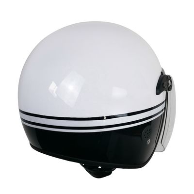 Matériau de la coque ABS Casque de moto à moitié ouvert pour protection de la tête CE DOT ECE