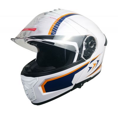 Casque de conduite à moto ABS à bouclier complet avec une limite de poids de 2 kg/pc