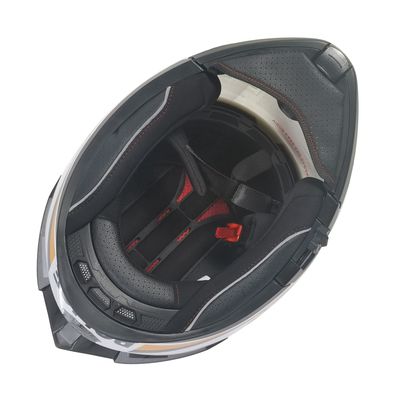 Casque de conduite à moto ABS à bouclier complet avec une limite de poids de 2 kg/pc