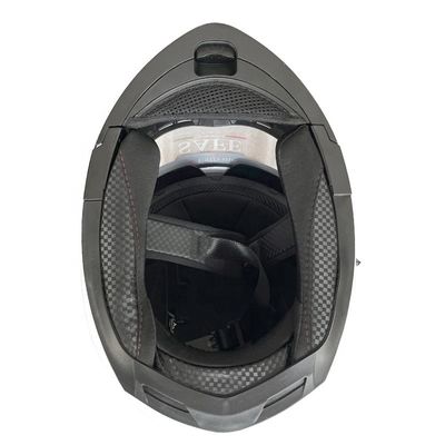 Casque de conduite à moto ABS Full Face Shield pour la saison universelle sans motif