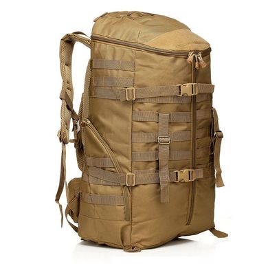 Sac à dos vert pour les voyages en plein air avec une grande capacité et un système de port de ceinture à coussin d'air