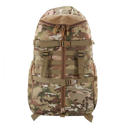 Sac à dos vert pour les voyages en plein air avec une grande capacité et un système de port de ceinture à coussin d'air