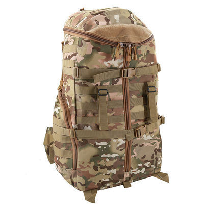 Sac à dos vert pour les voyages en plein air avec une grande capacité et un système de port de ceinture à coussin d'air