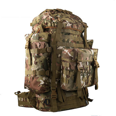 Sac à dos de voyage en plein air avec fermeture à fermeture éclair de grande capacité et style contemporain