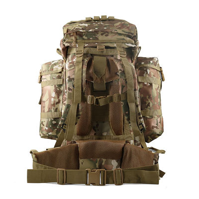 Sac à dos de voyage en plein air avec fermeture à fermeture éclair de grande capacité et style contemporain