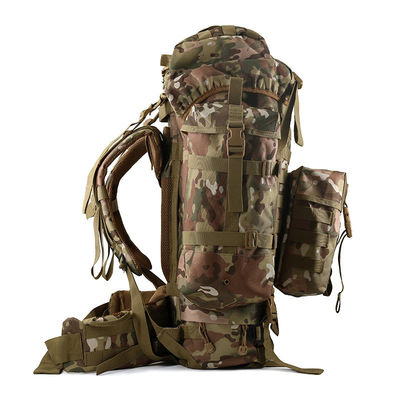 Sac à dos de voyage en plein air avec fermeture à fermeture éclair de grande capacité et style contemporain