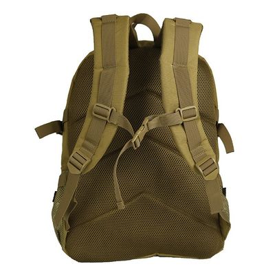 Sac à dos spécial pour les voyages en plein air en kaki avec poignée rétractable et grande capacité