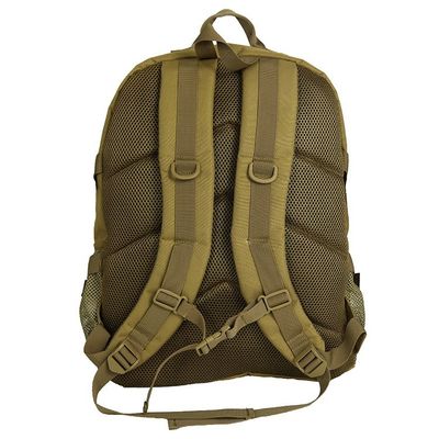 Sac à dos spécial pour les voyages en plein air en kaki avec poignée rétractable et grande capacité