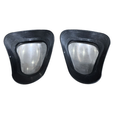 Équipement de sécurité pour motocyclettes Commodes épaule en métal pour protéger la jambe inférieure