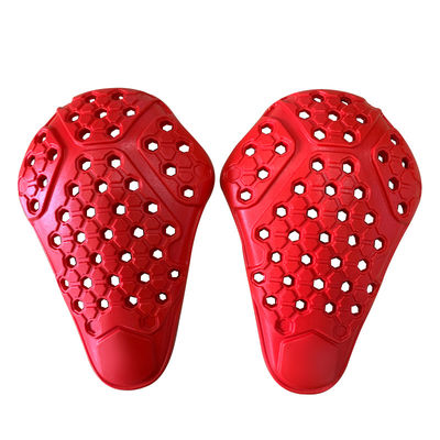 70% nylon 30% spandex PU rouge équipement de protection de moto flexible et durable
