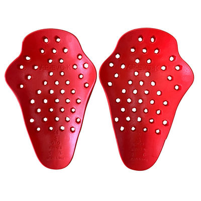 70% nylon 30% spandex PU rouge équipement de protection de moto flexible et durable