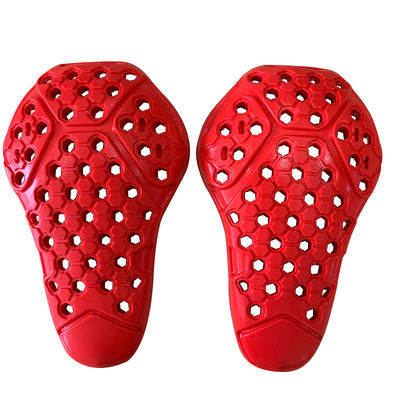 70% nylon 30% spandex PU rouge équipement de protection de moto flexible et durable