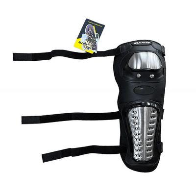 Gardiens de bras et de coudes de course de motocyclettes en coque métallique et en tissu oxford pour la protection