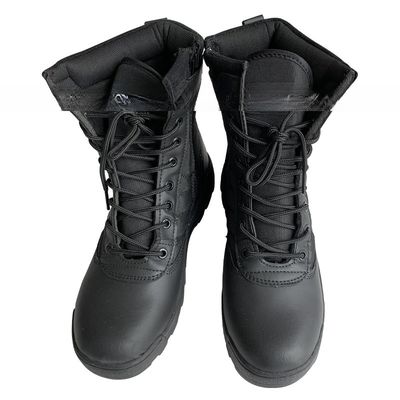 Chaussures de sécurité en cuir en microfibre avec semelle en caoutchouc de taille 38-47