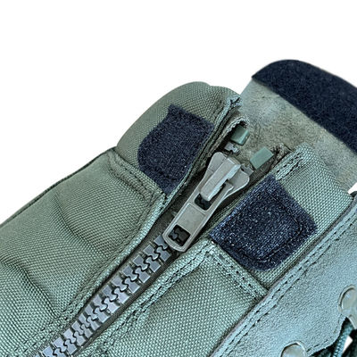 Logo 36-47 Bottes de sécurité en cuir suède rugueux avec un couvercle dur et une semelle en caoutchouc écrasant