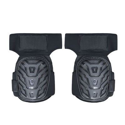 Des coussins de coude et de genou noirs flexibles pour un ajustement universel en matière de protection sportive