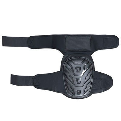Des coussins de coude et de genou noirs flexibles pour un ajustement universel en matière de protection sportive