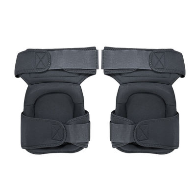 Des coussins de coude et de genou noirs flexibles pour un ajustement universel en matière de protection sportive